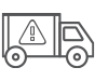 Hazard Truck Icon